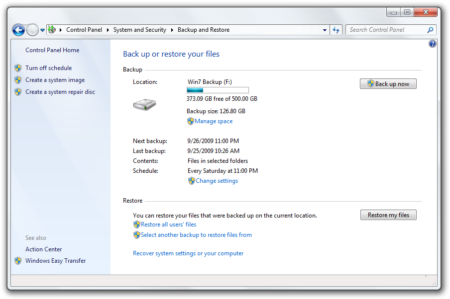 wise registry cleaner wont create system backup windows 7