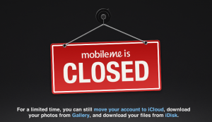 Mobile Me is Closed